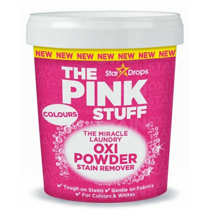 Пятновыводитель для цветных тканей The Pink Stuff, 1кг - 